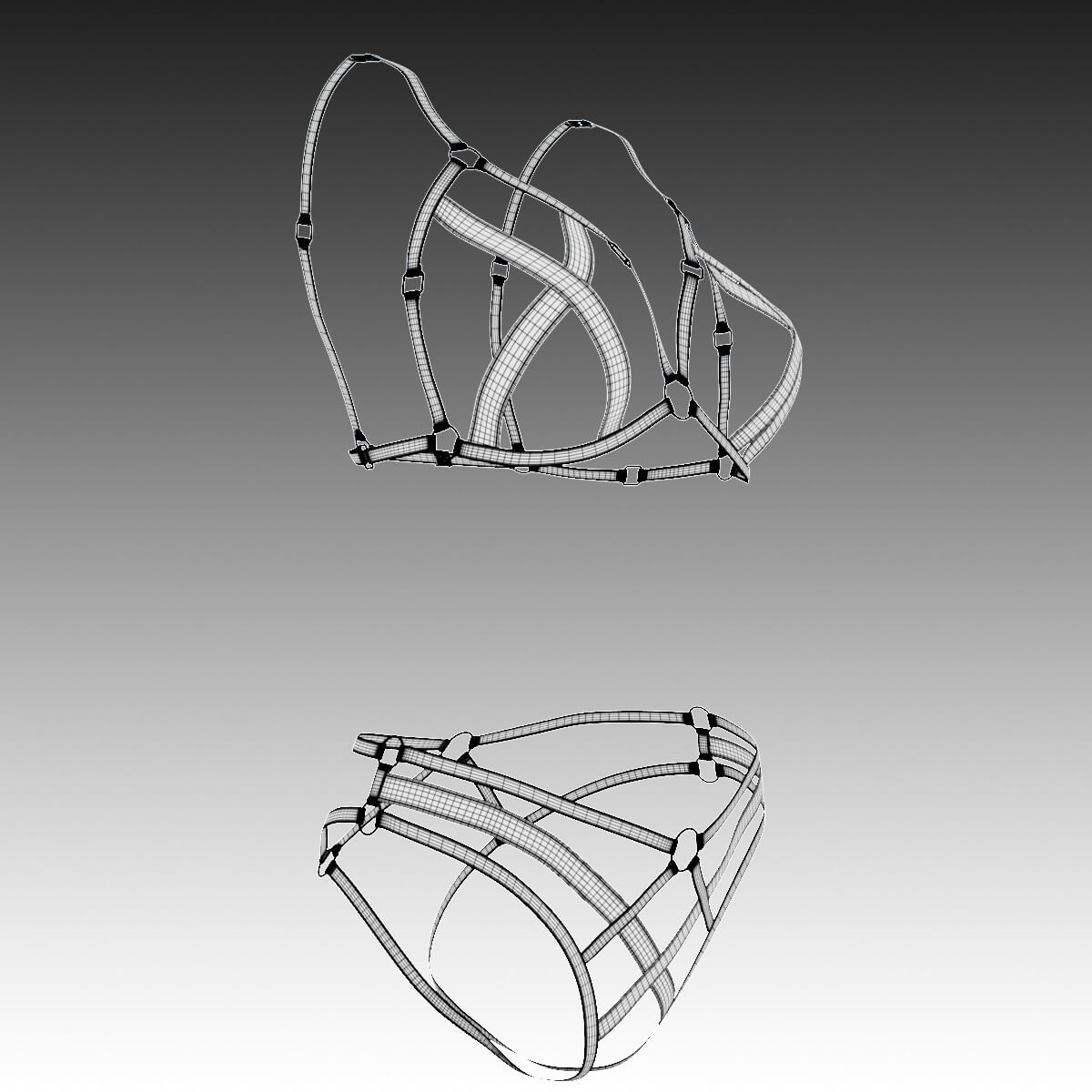 Lingerie D Model By RumenD