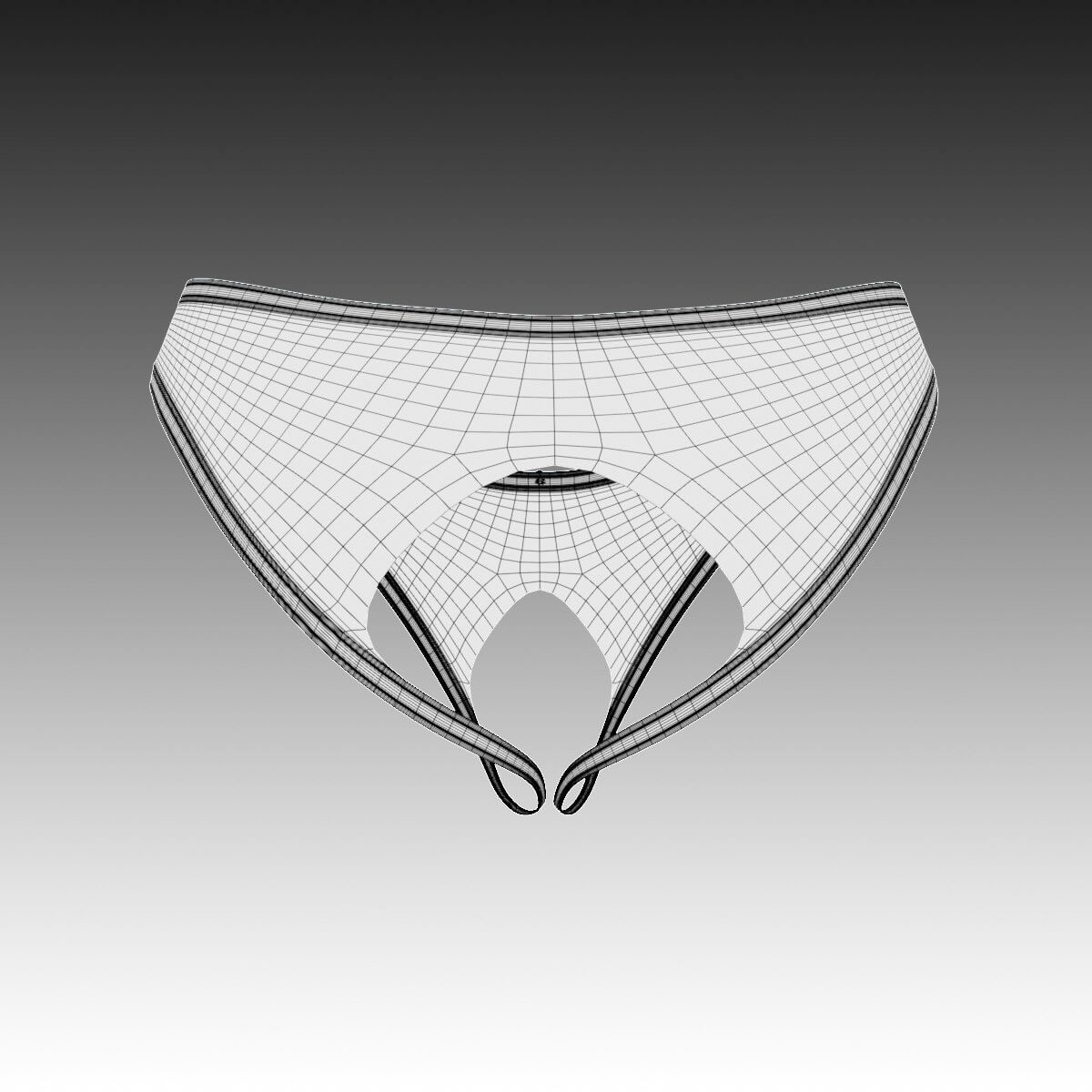 Lingerie 3D Model By RumenD