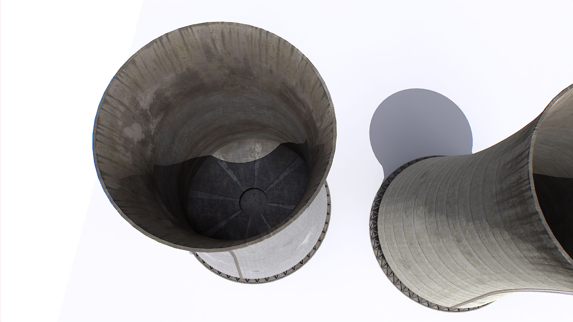 Cooling Tower Pack - 3D Model by 32cm