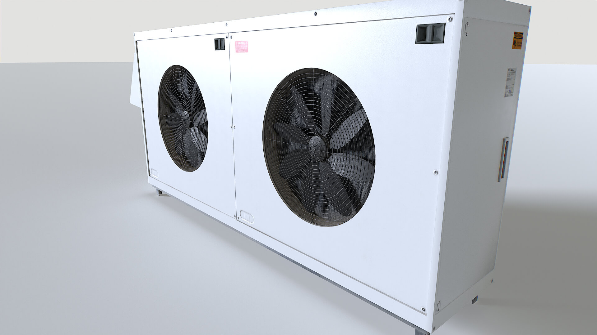 Rooftop AC HVAC Unit 4 - 3D Model by 32cm