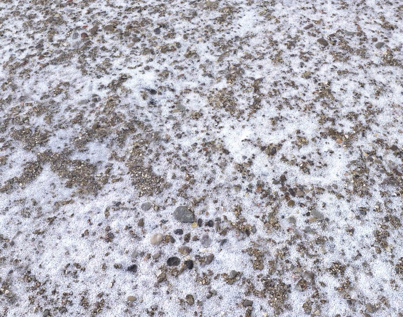 Snow Terrain PBR Pack 5 - 3D Texture by 32cm