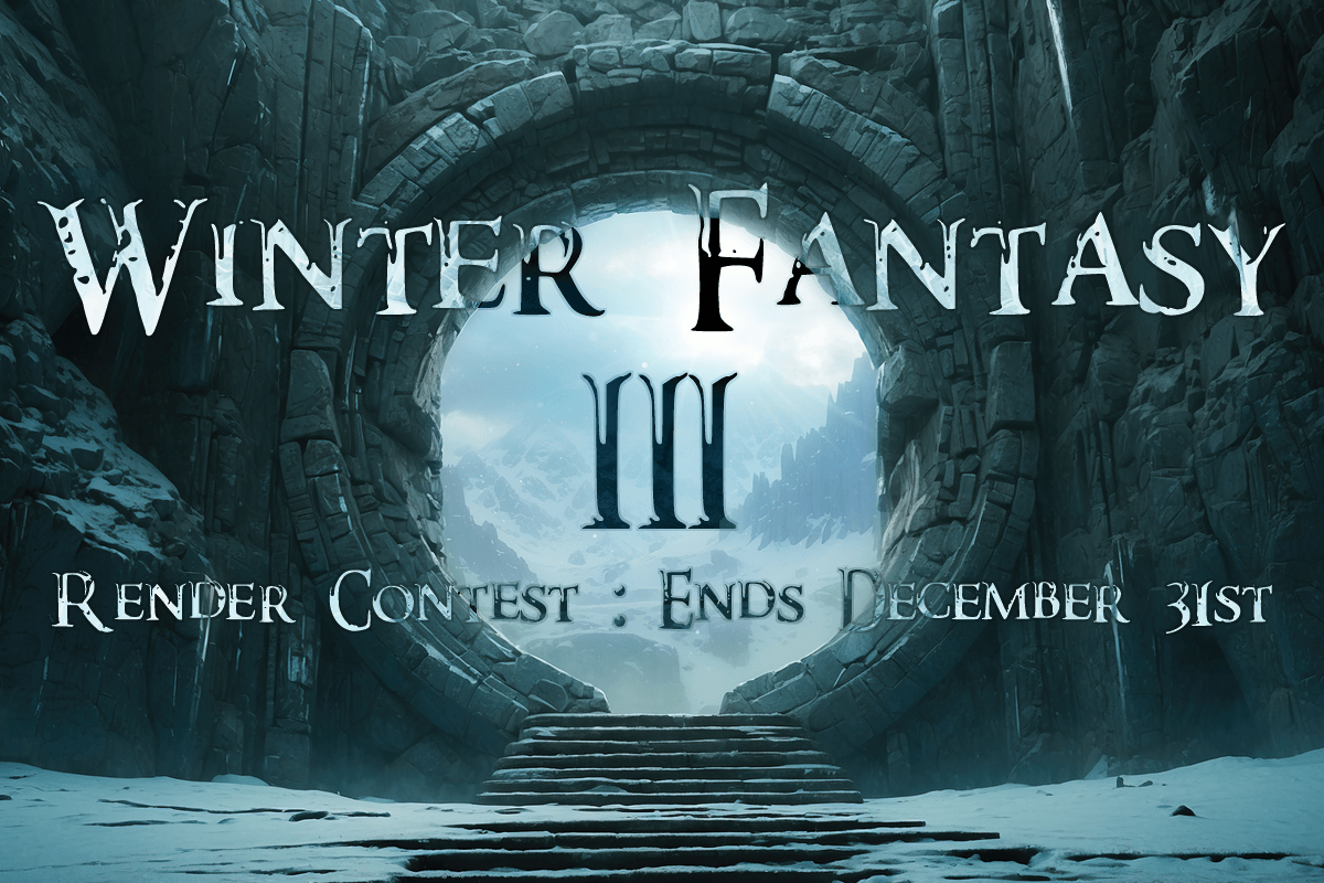 Winter Fantasy III Render Contest