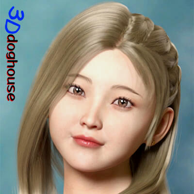 3Dg Aki for Genesis 8.1 Female