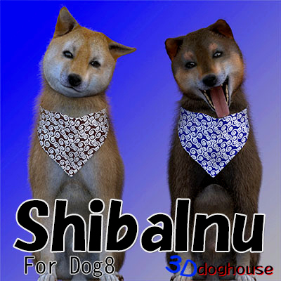 3dg ShibaInu for Dog 8 by 3d-doghouse
