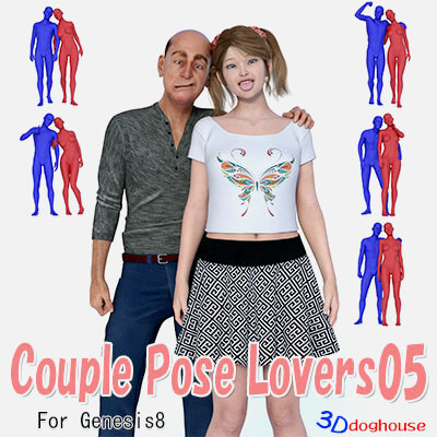 Couple Pose Lovers05 for G8