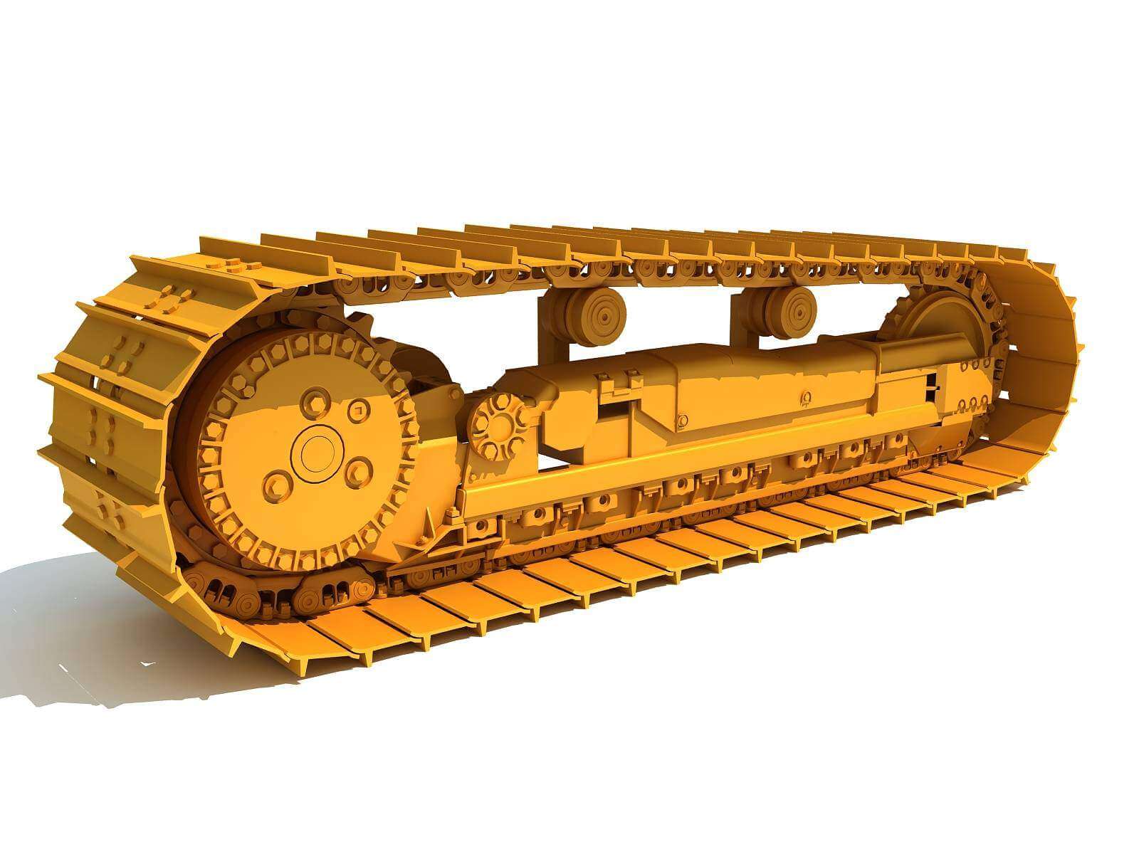 Excavator Track kit 3D Model by 3D Horse