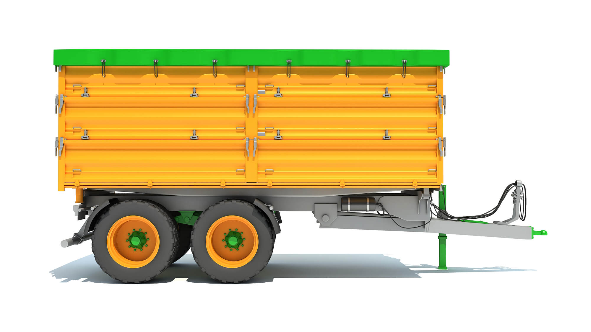 Tipping Farm Trailer Husky Models 8