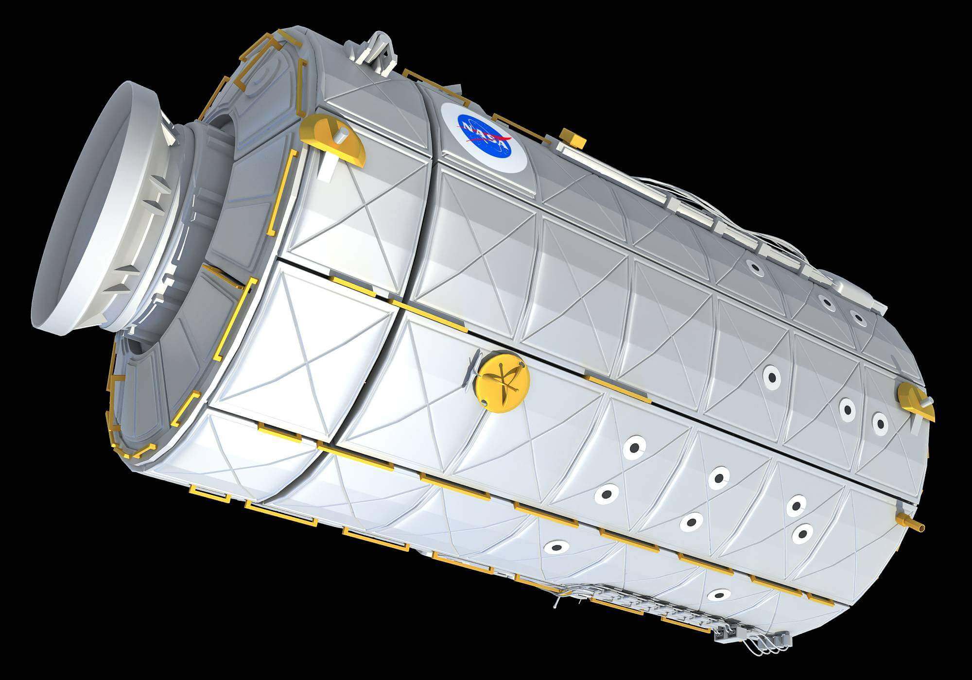 Уплотнительный модуль мкс. Модуль destiny. орбитальная станция 3д модель. unity iss module.