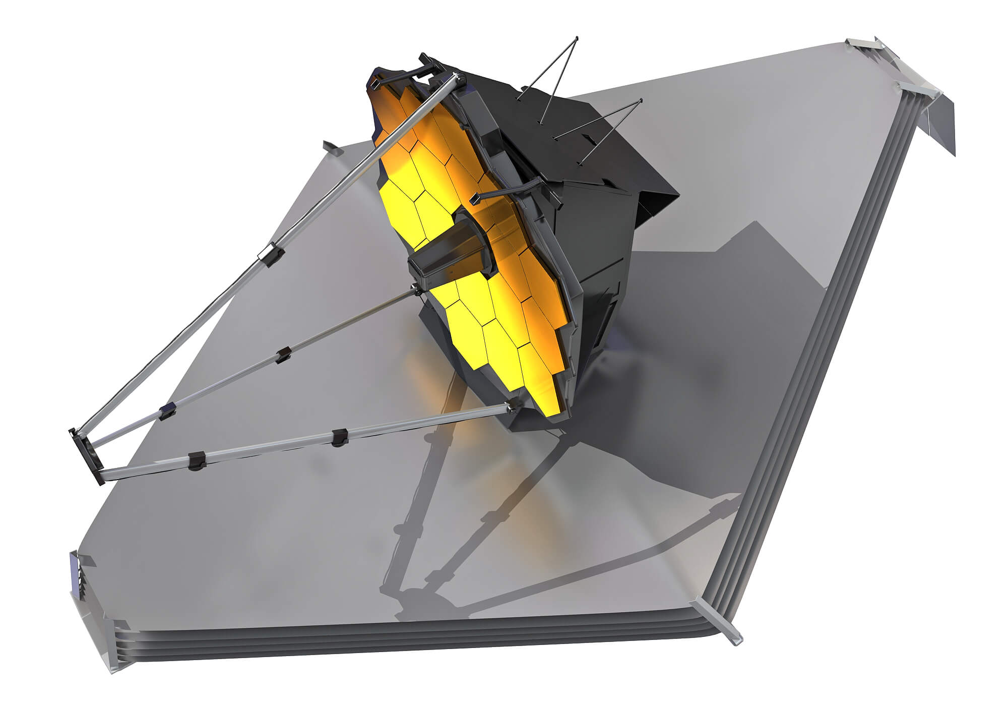 James Webb Space Telescope - 3D Model by 3D Horse