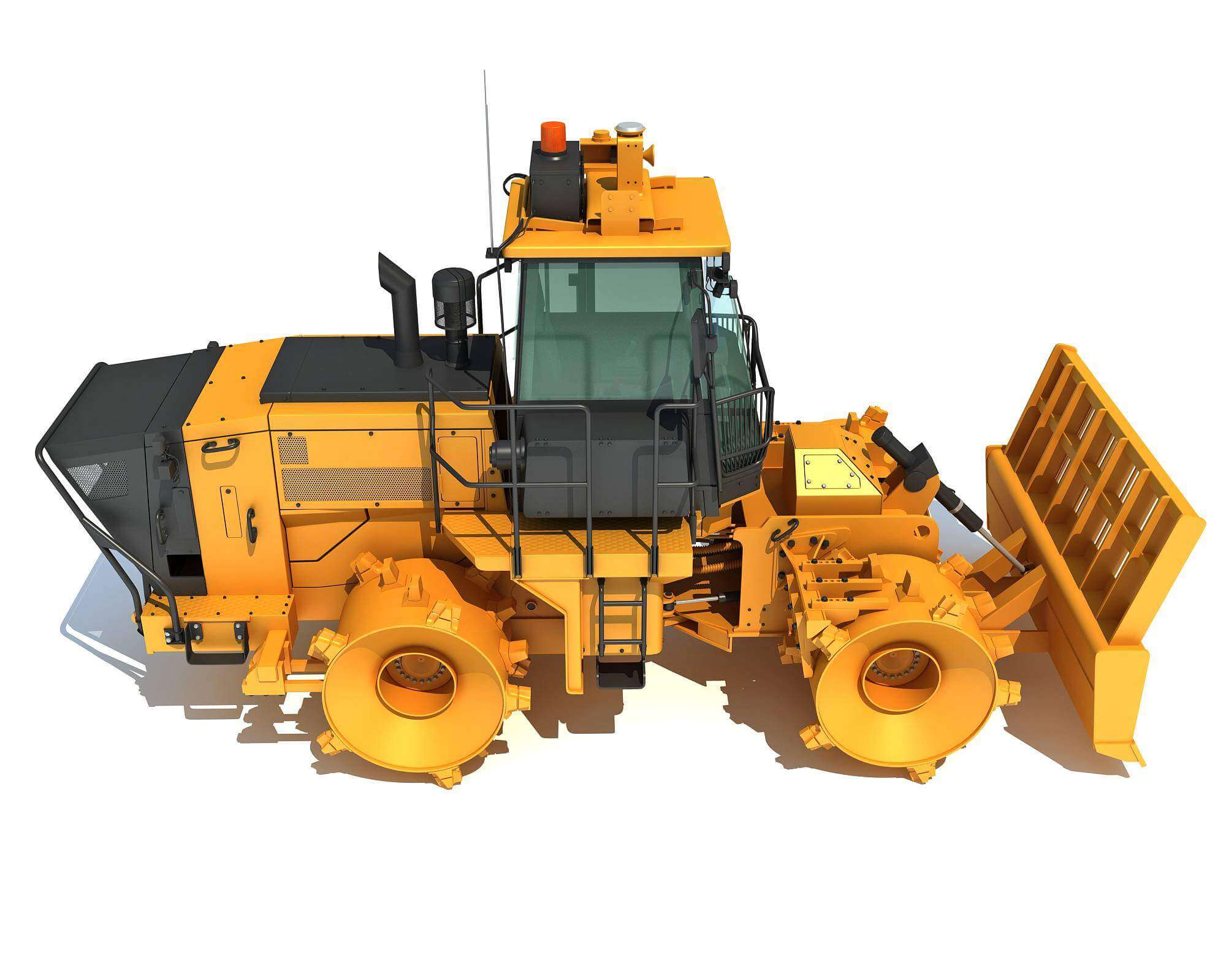 Landfill Compactor - 3D Model by 3D Horse