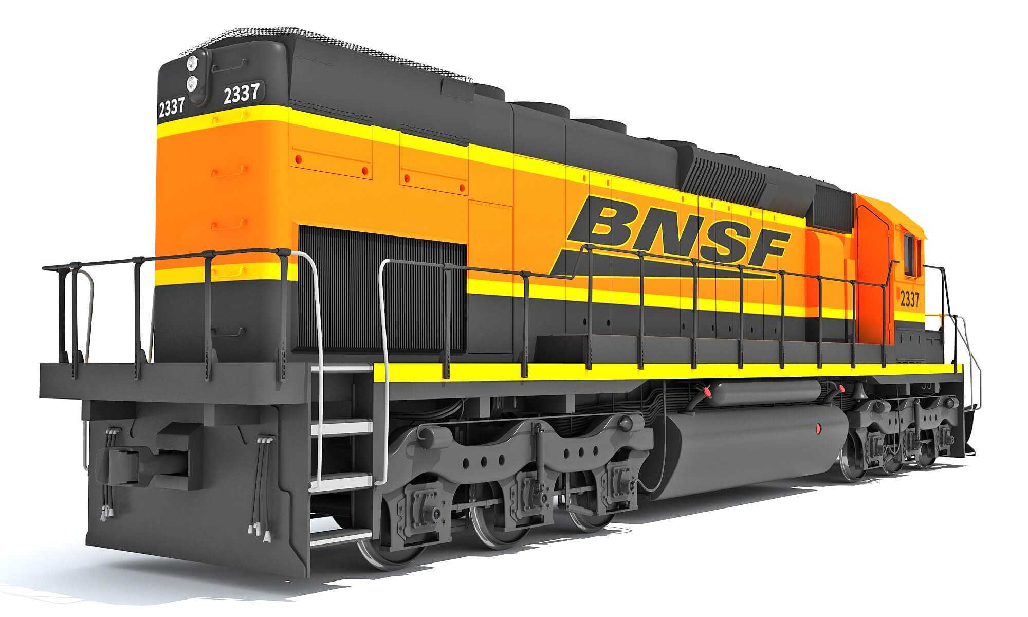 BNSF 3D Model by 3D Horse