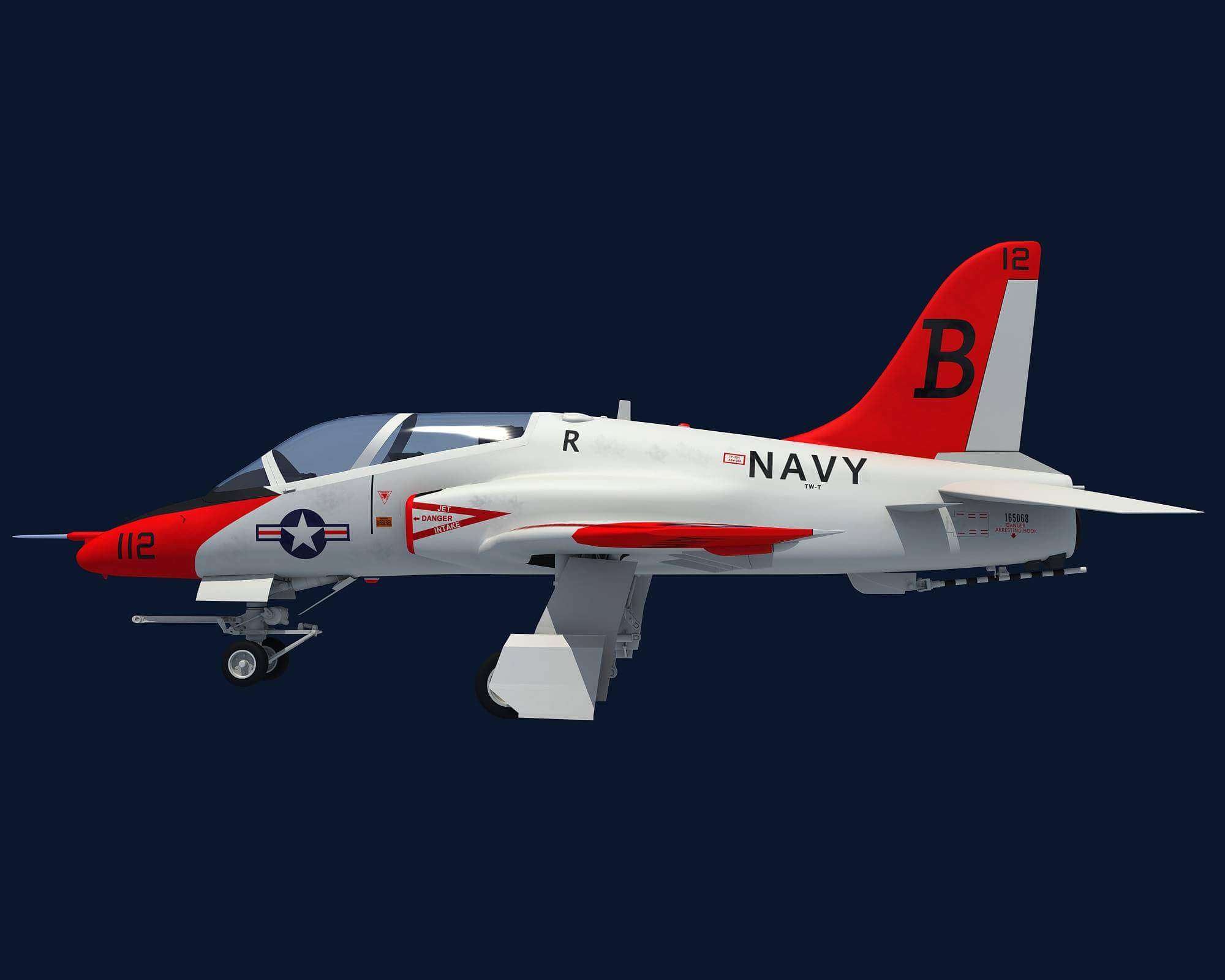 McDonnell Douglas T45 Goshawk 3D Model by 3D Horse