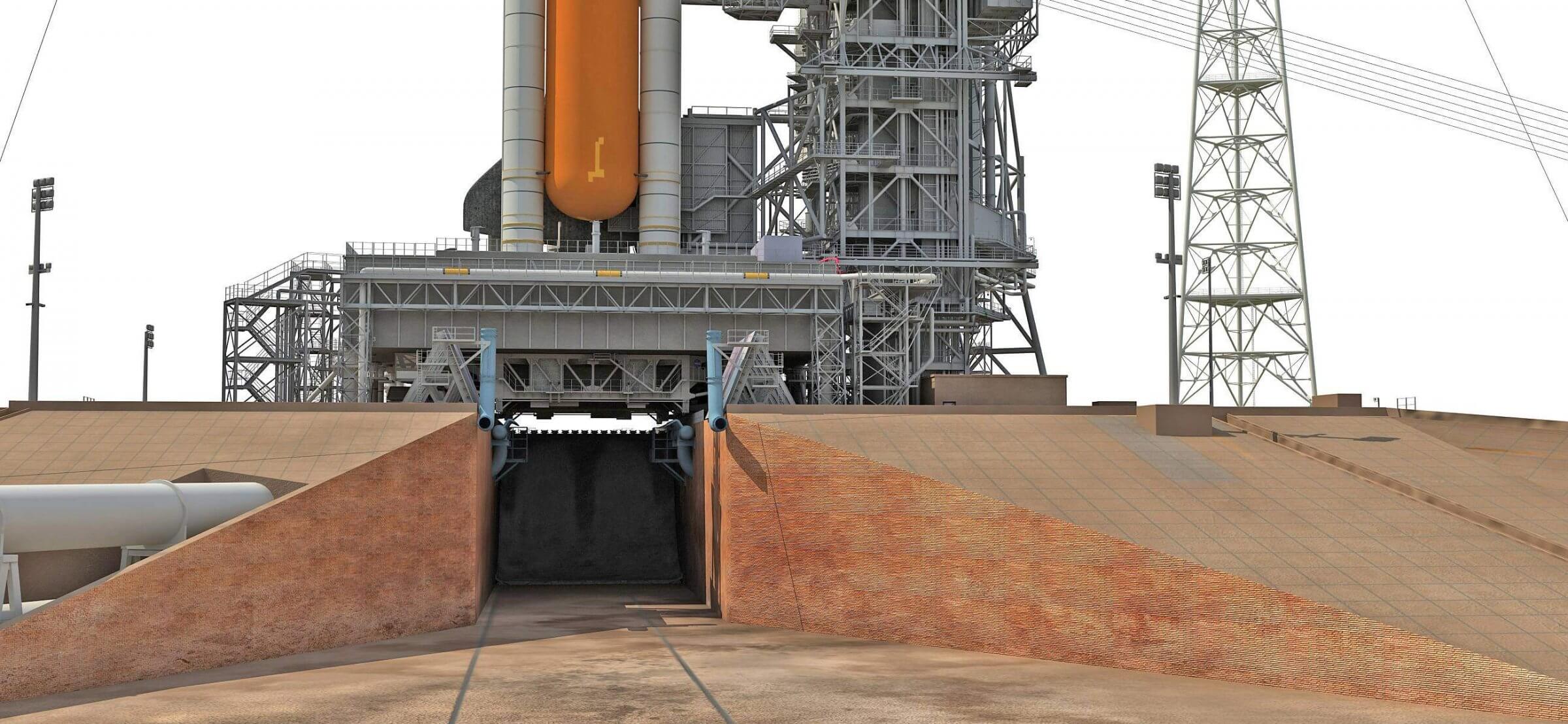 NASA Launch Complex 39B 3D Model by 3D Horse
