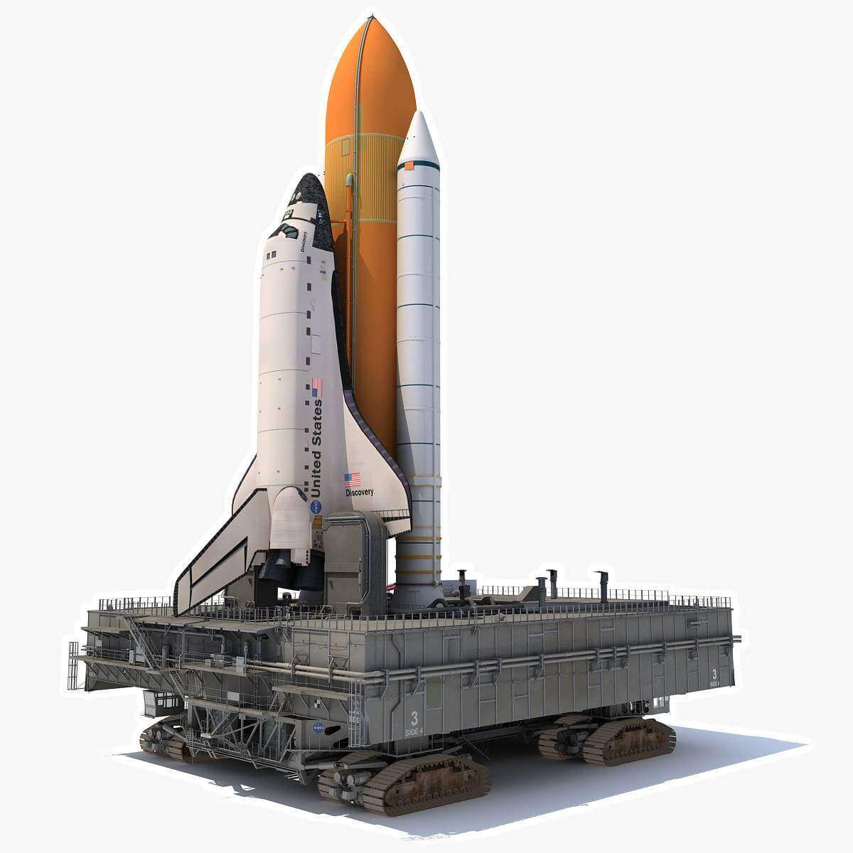 NASA Shuttle Launch Pad 3D Model by 3D Horse