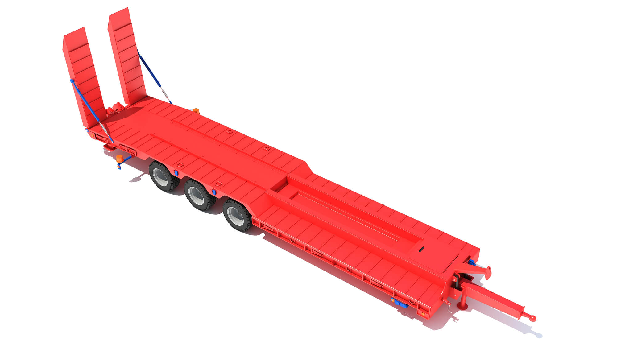 Platform Trailer - 3D Model by 3D Horse
