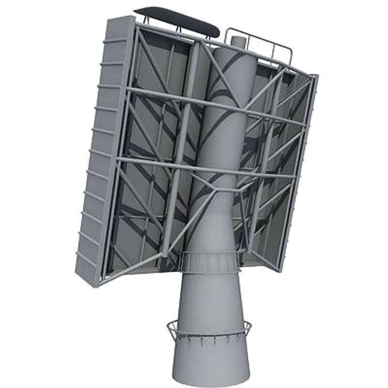 Radar 4 3D Model by 3D Horse
