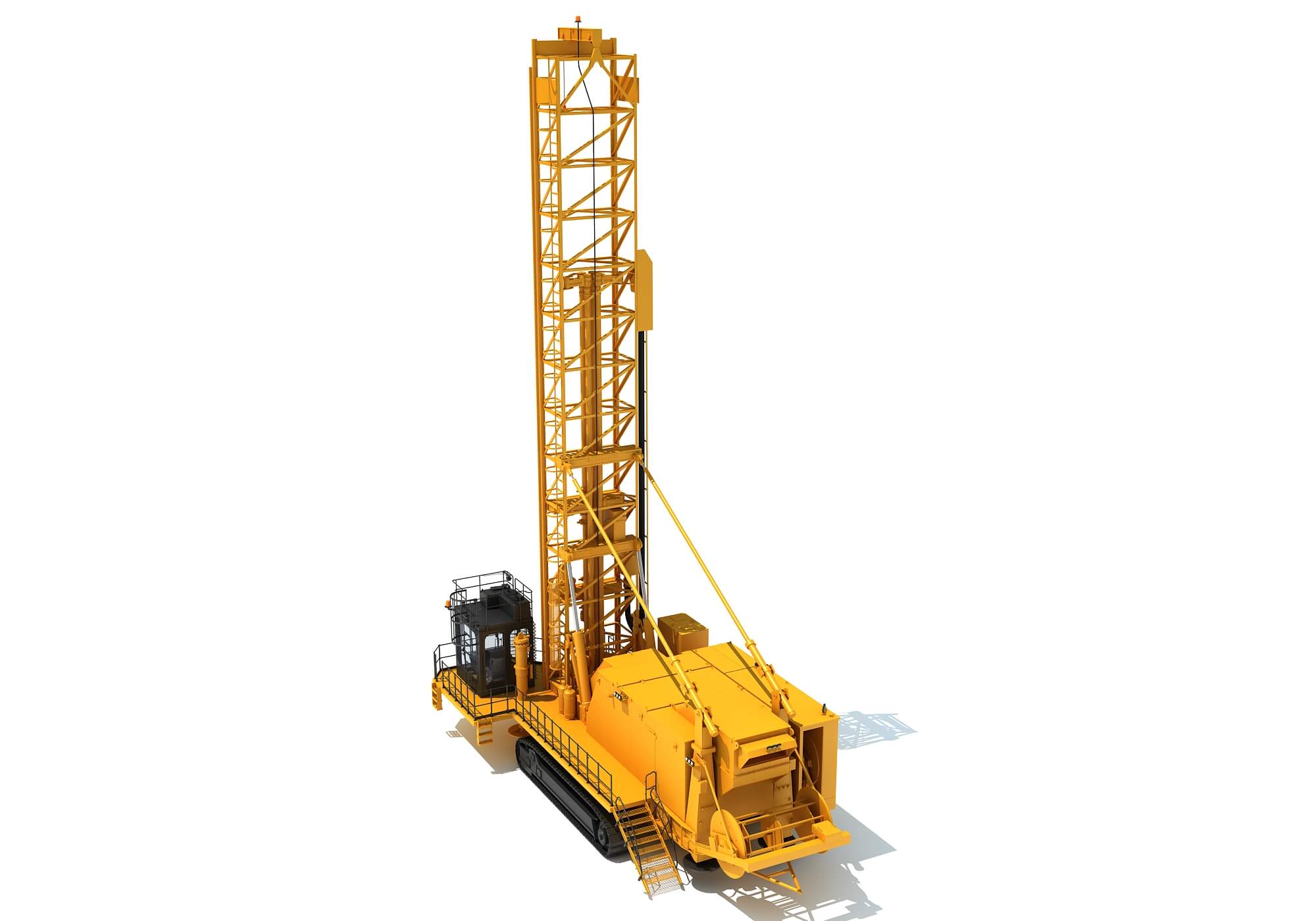 Rpm Rig Model Rotary Drilling Rig - 3D Model by 3D Horse