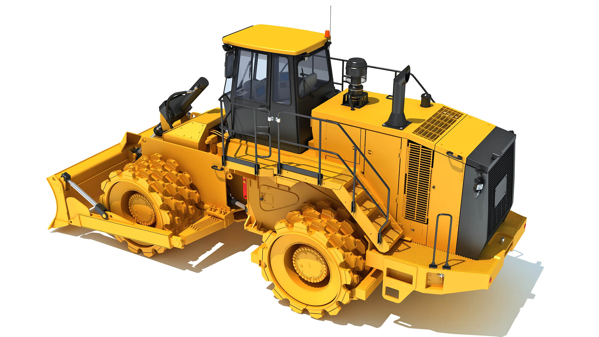 Soil Compactor model by 3D Horse