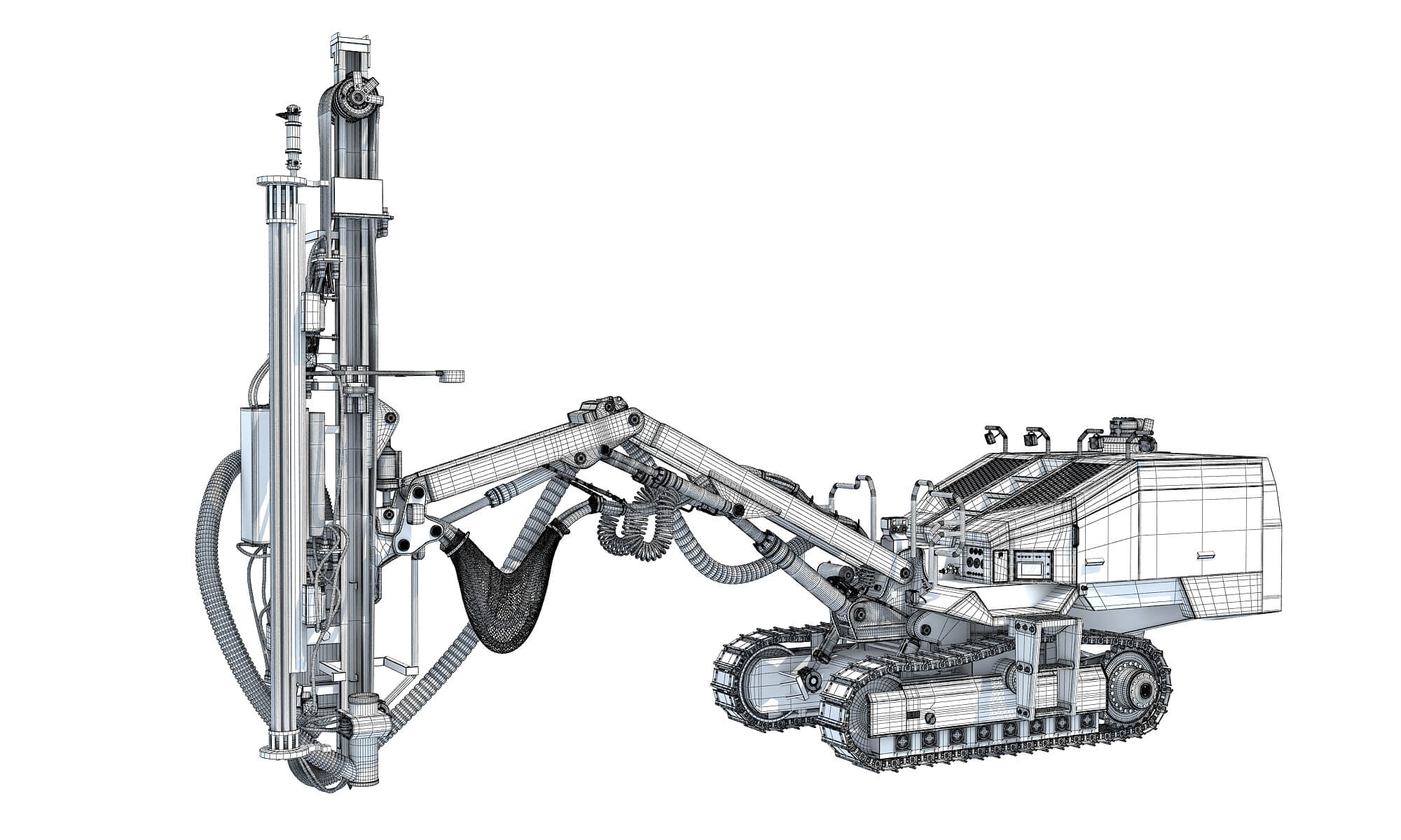 Surface Drilling Rig - 3D Model by 3D Horse