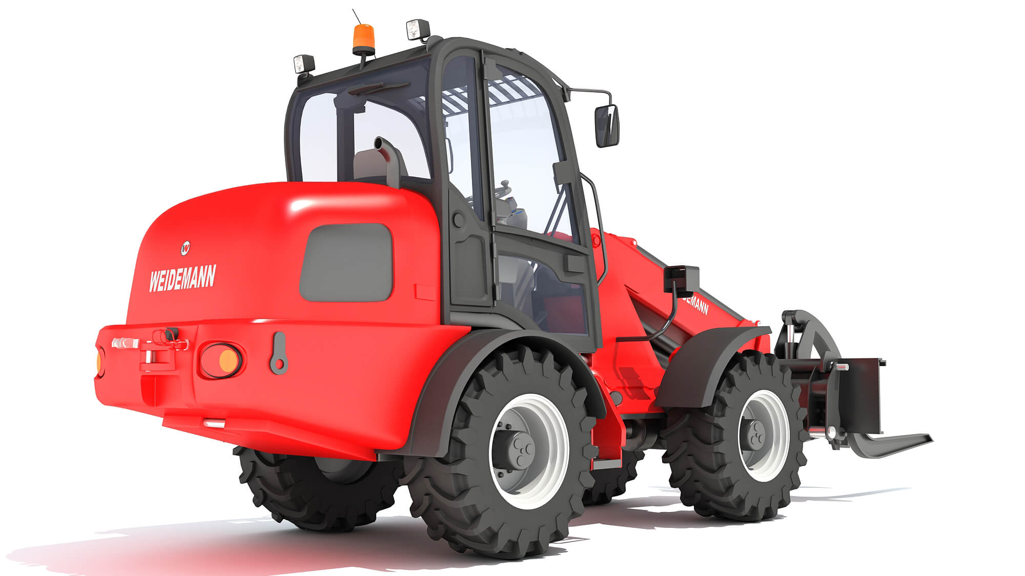 Telehandler Forklift - 3D Model by 3D Horse
