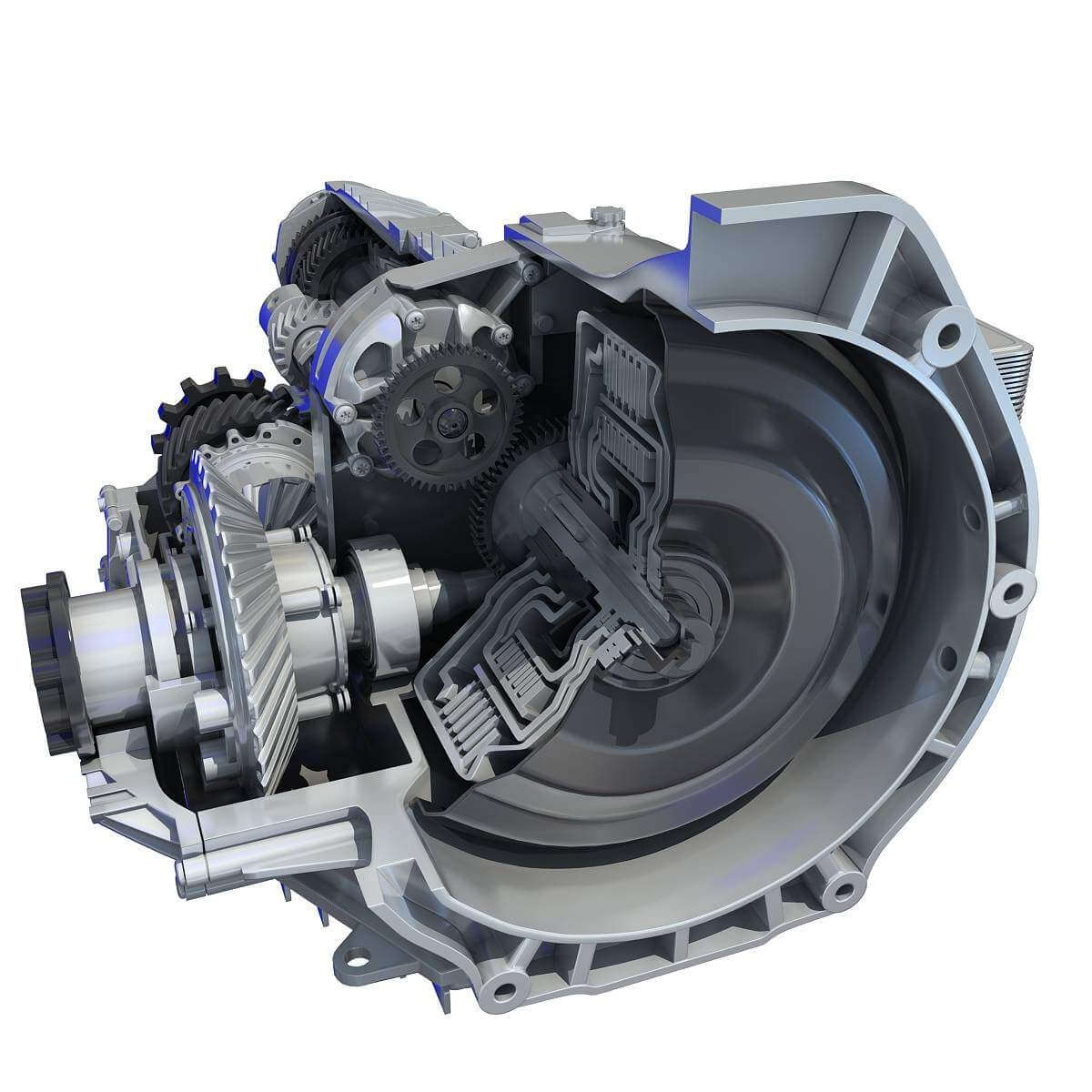 Transmission Cutaway - 3D Model by 3D Horse