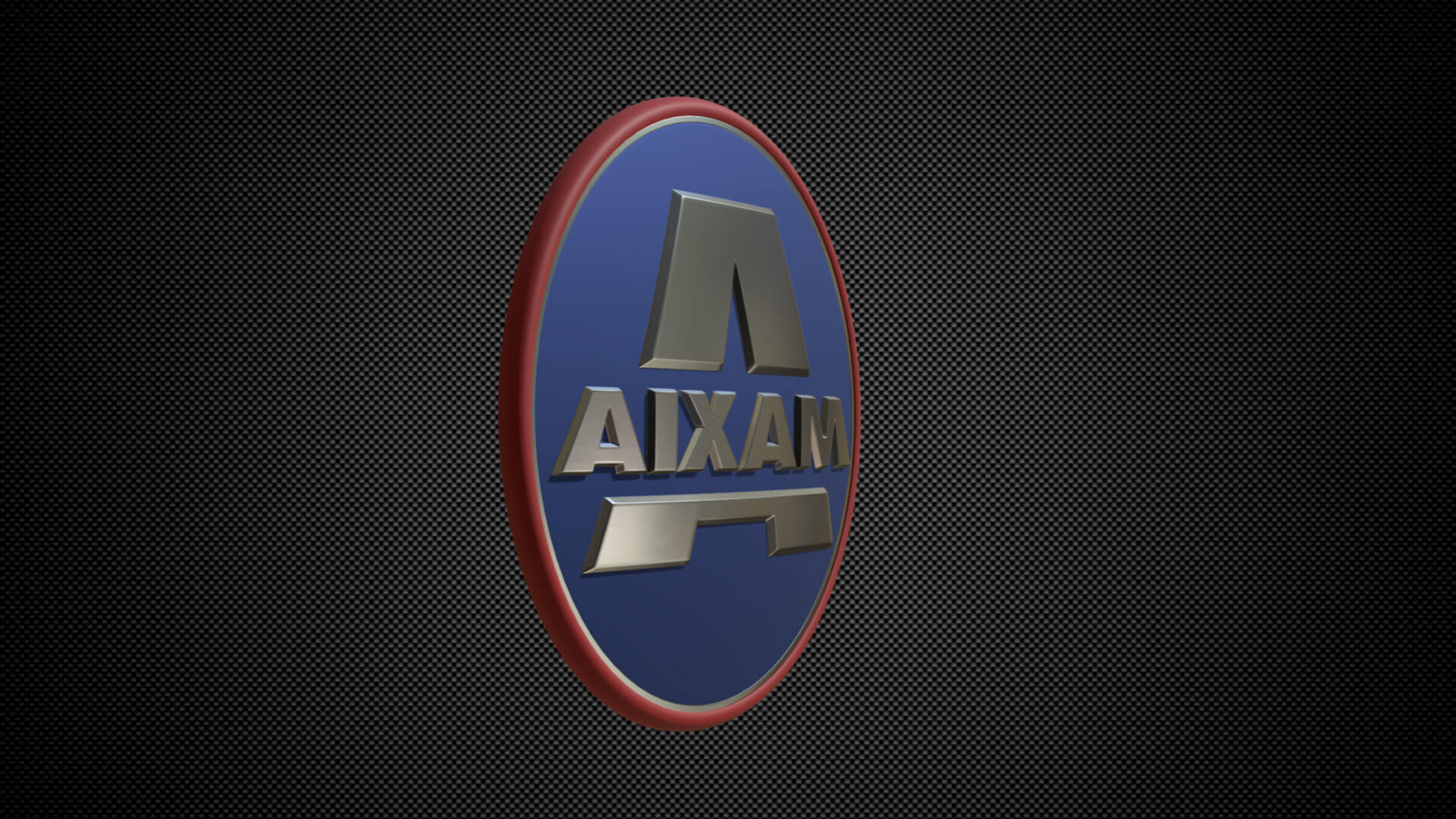 Aixam Logo 3D Model by 3d_logoman