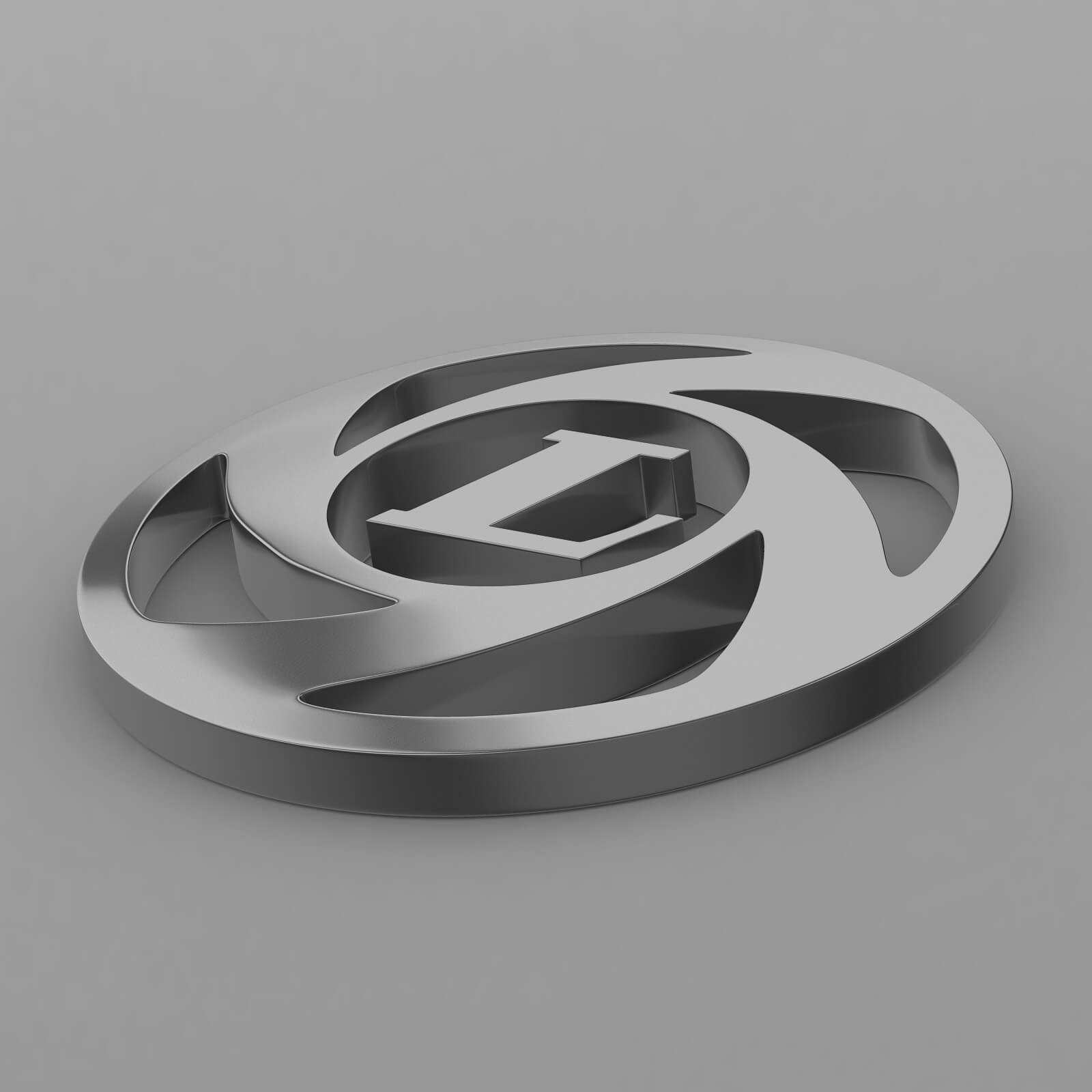 Ashok Leyland Logo 3D Model by 3d_logoman