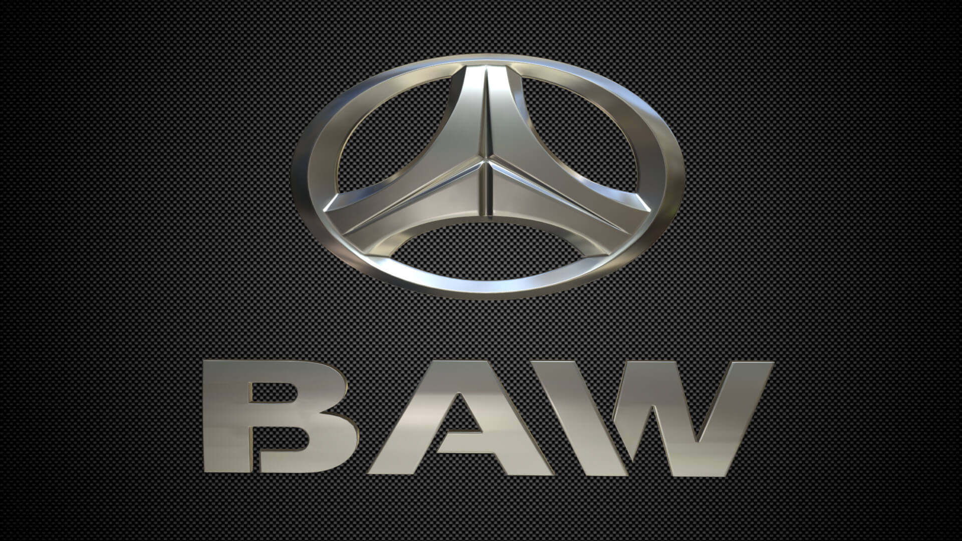 Baw Logo 3D Model by 3d_logoman