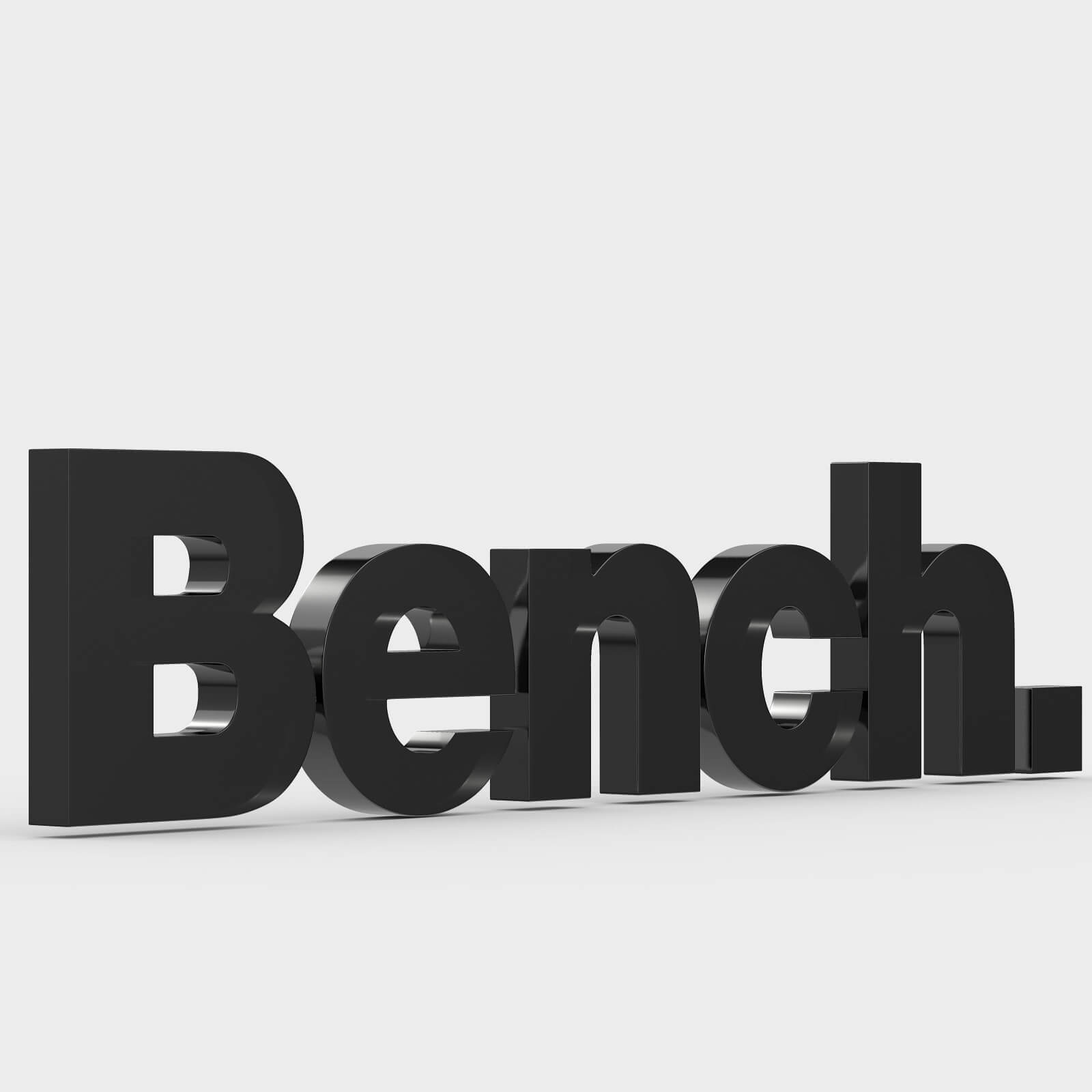 Bench Logo 3D Print Model by 3d_logoman