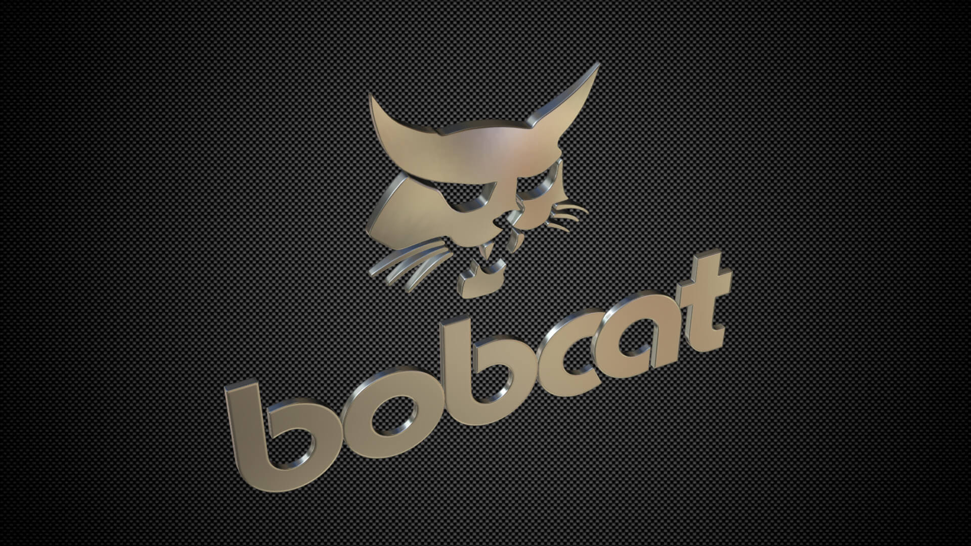 Bobcat Logo - 3D Model by 3d_logoman