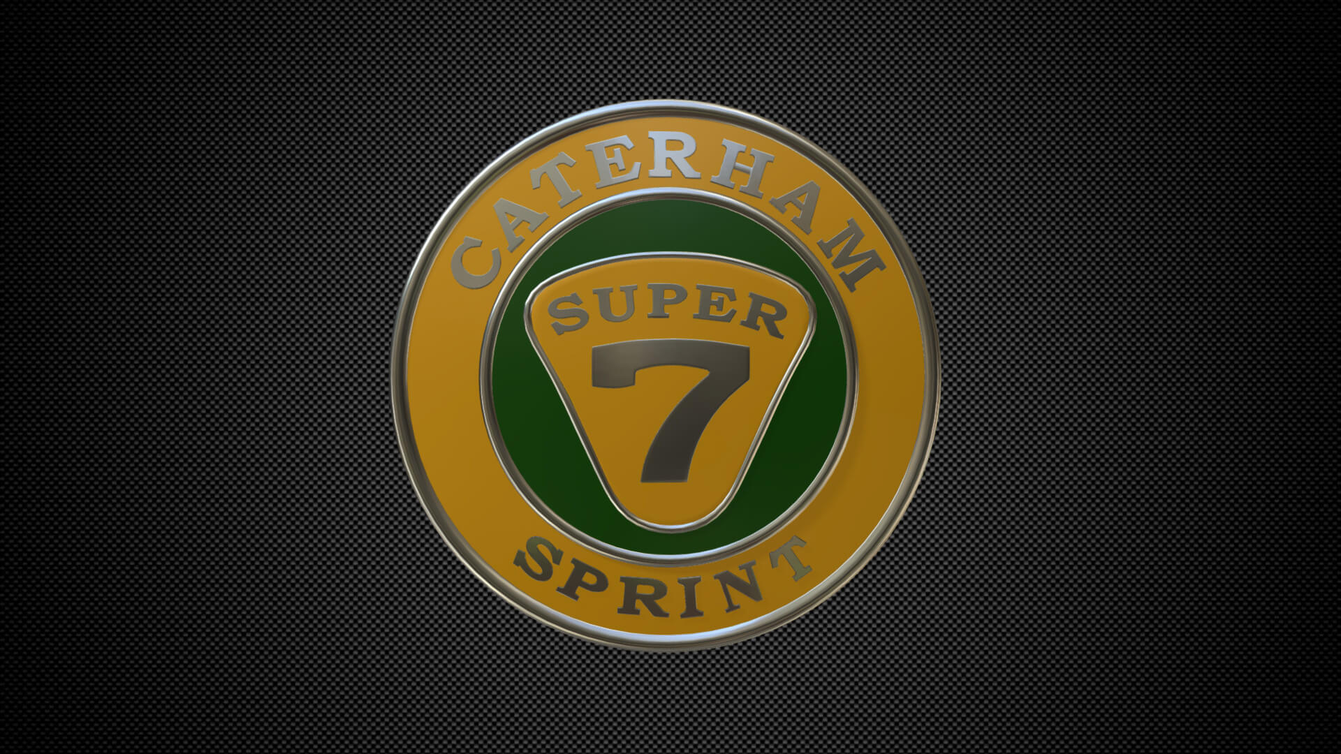 Caterham Vector Graphics Caterham Logo - 3D Model by 3d_logoman