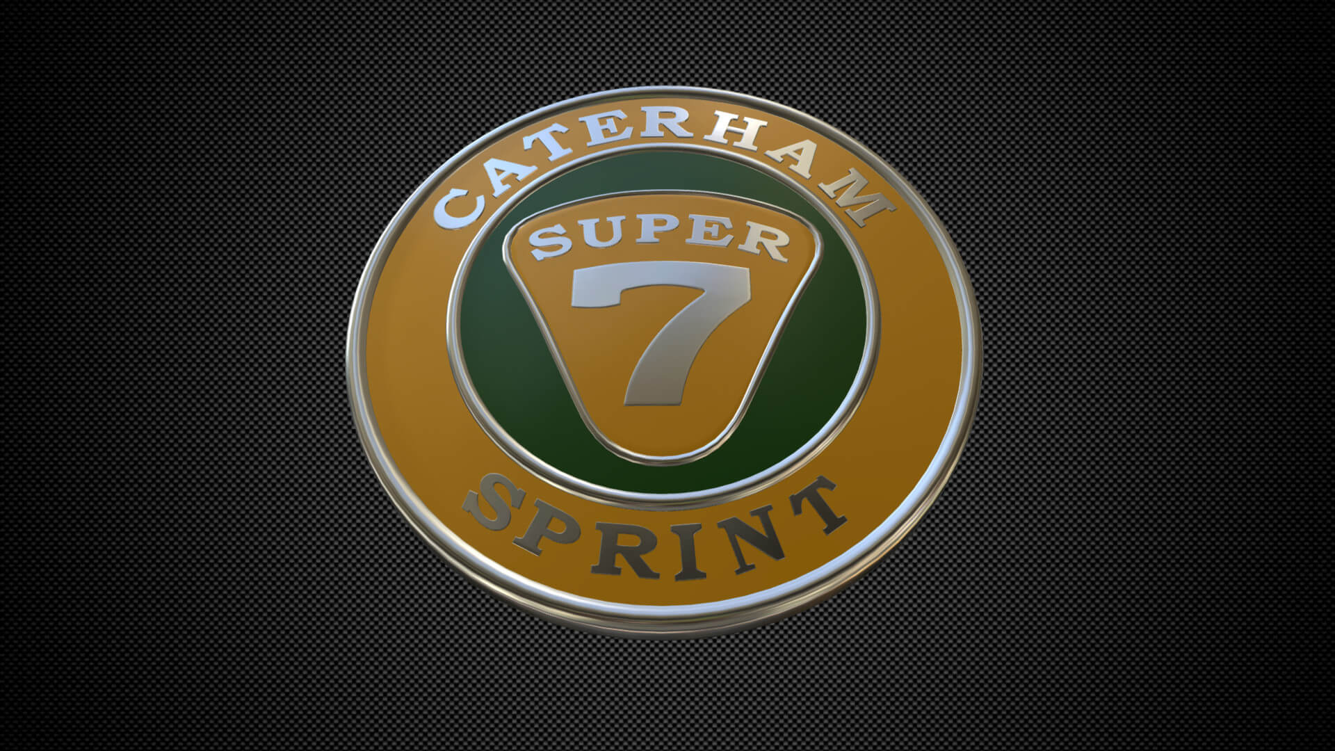 Caterham Vector Graphics Caterham Logo - 3D Model by 3d_logoman