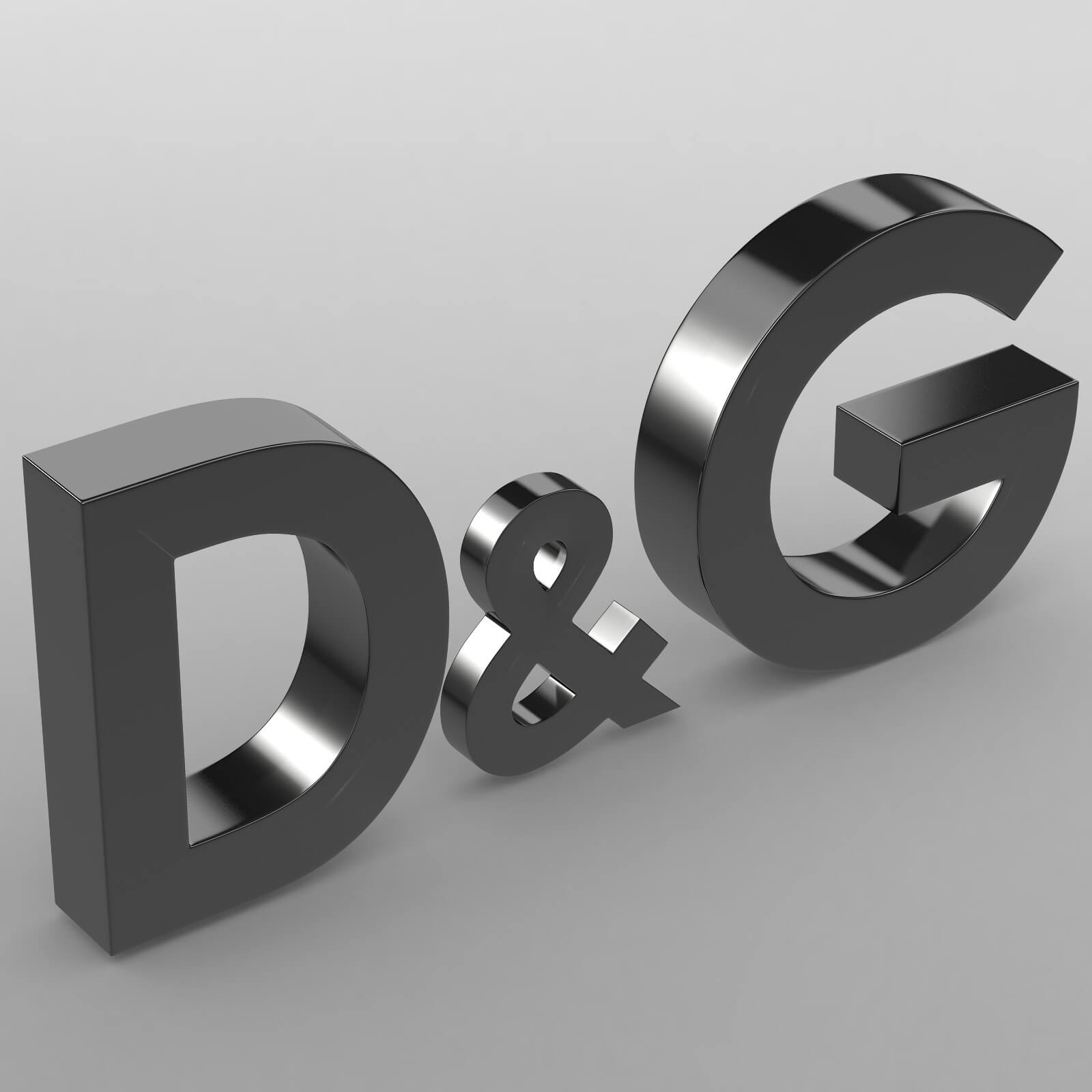 D&G Logo 3D Print Model by 3d_logoman