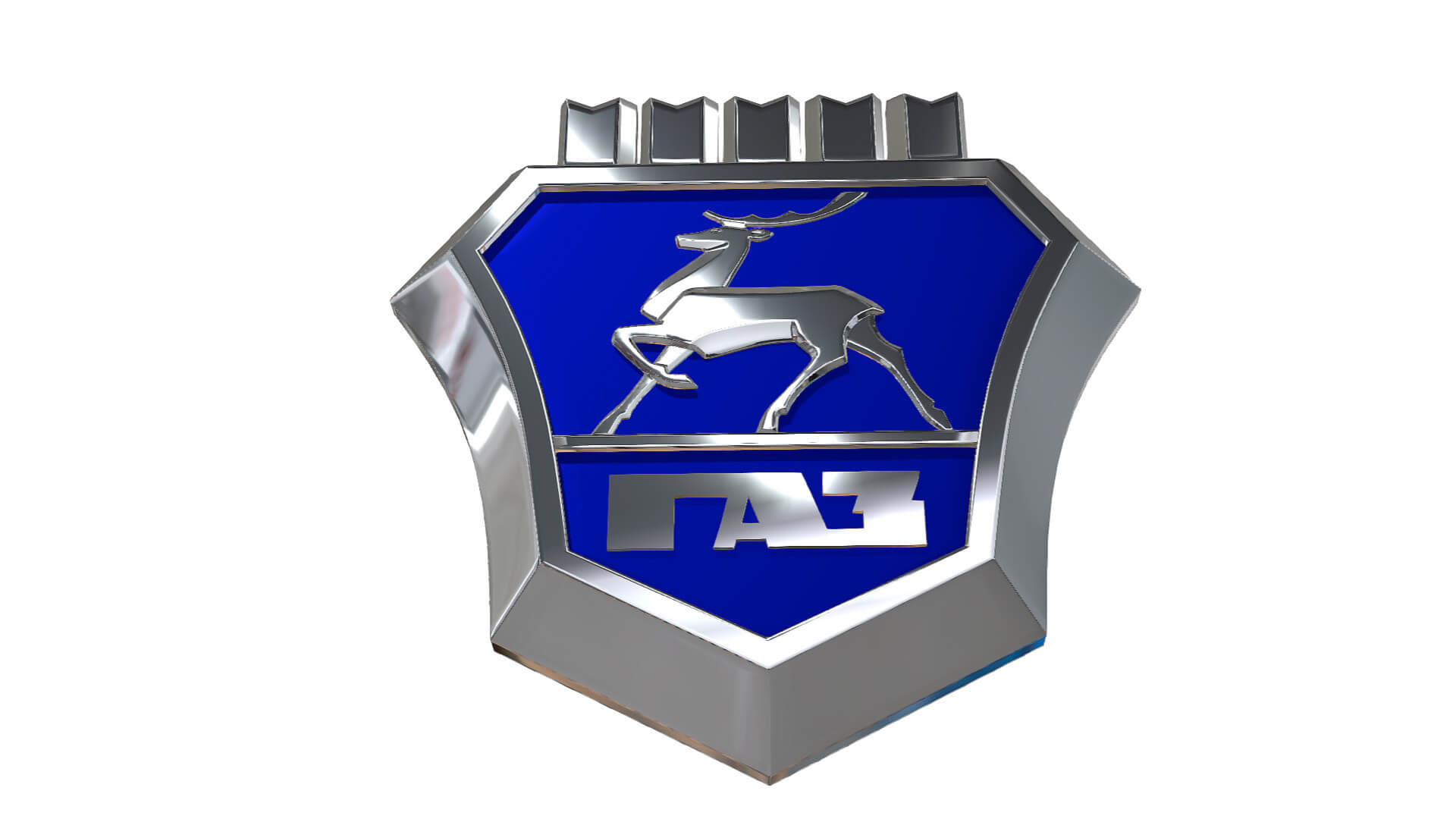 Gaz Logo - 3D Model by 3d_logoman