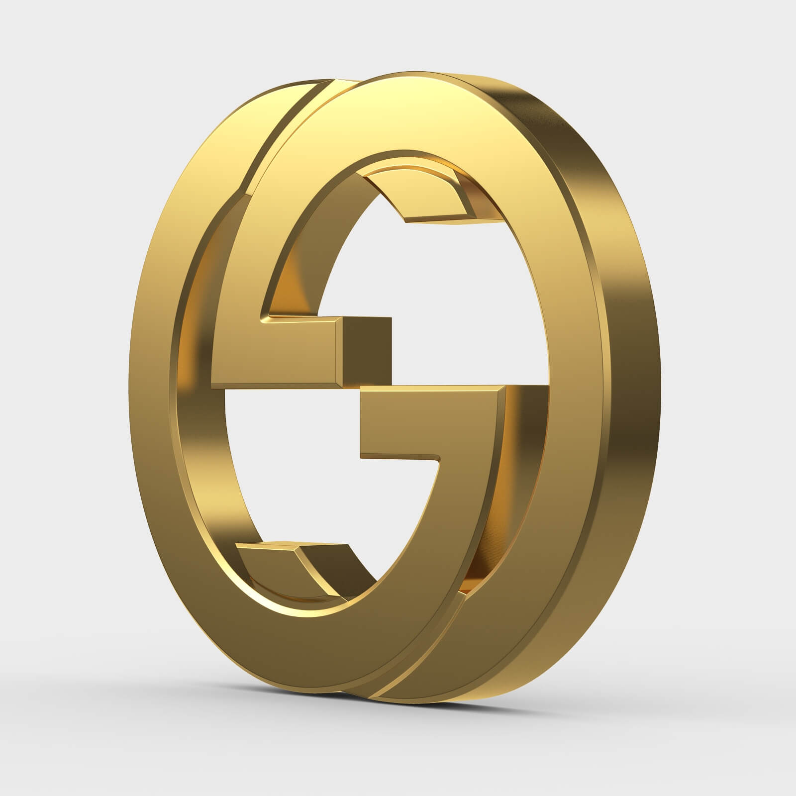 Gucci Logo - 3D Model by 3d_logoman