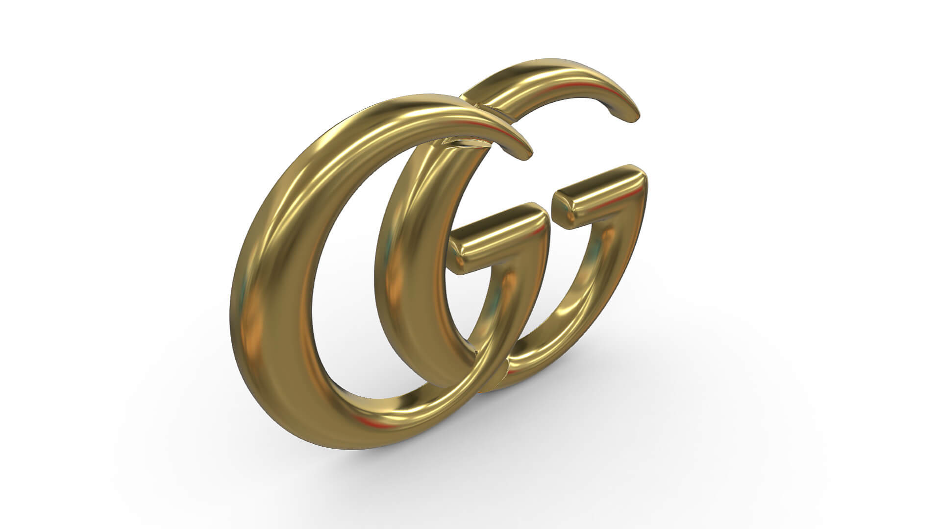 Gucci Logo - 3D Model by 3d_logoman