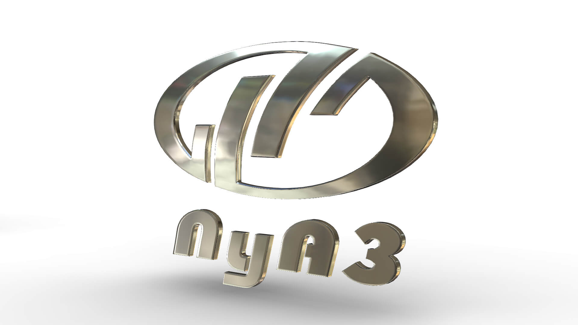 Luaz Logo - 3D Model by 3d_logoman