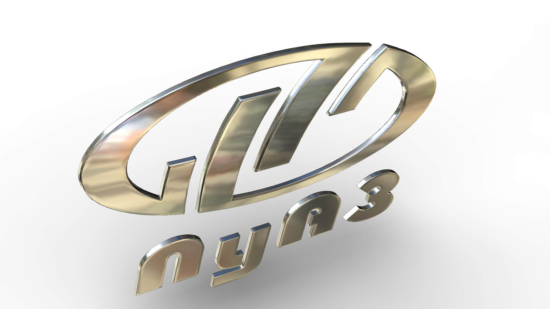 Luaz Logo - 3D Model by 3d_logoman
