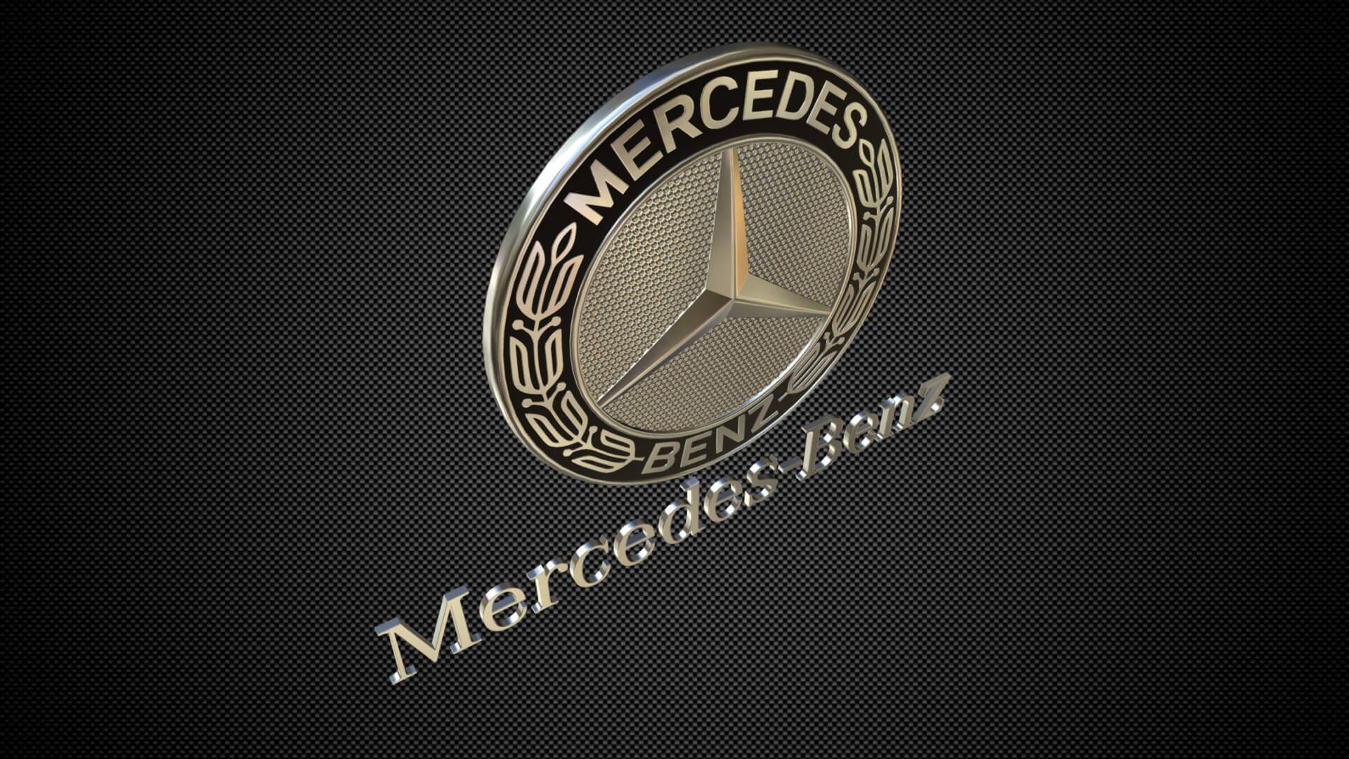Mercedes Benz Logo - 3D Model by 3d_logoman