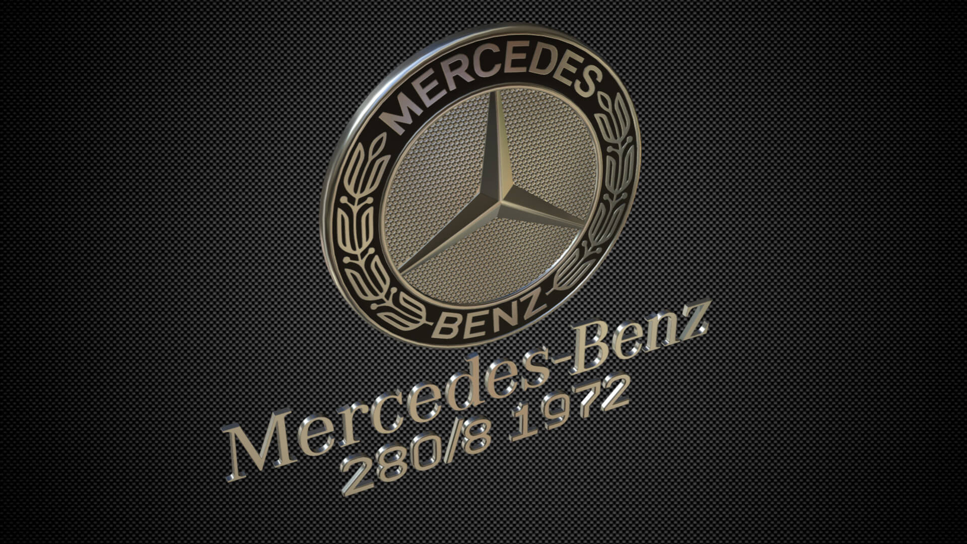 Mercedes Benz Logo 3d Wallpaper