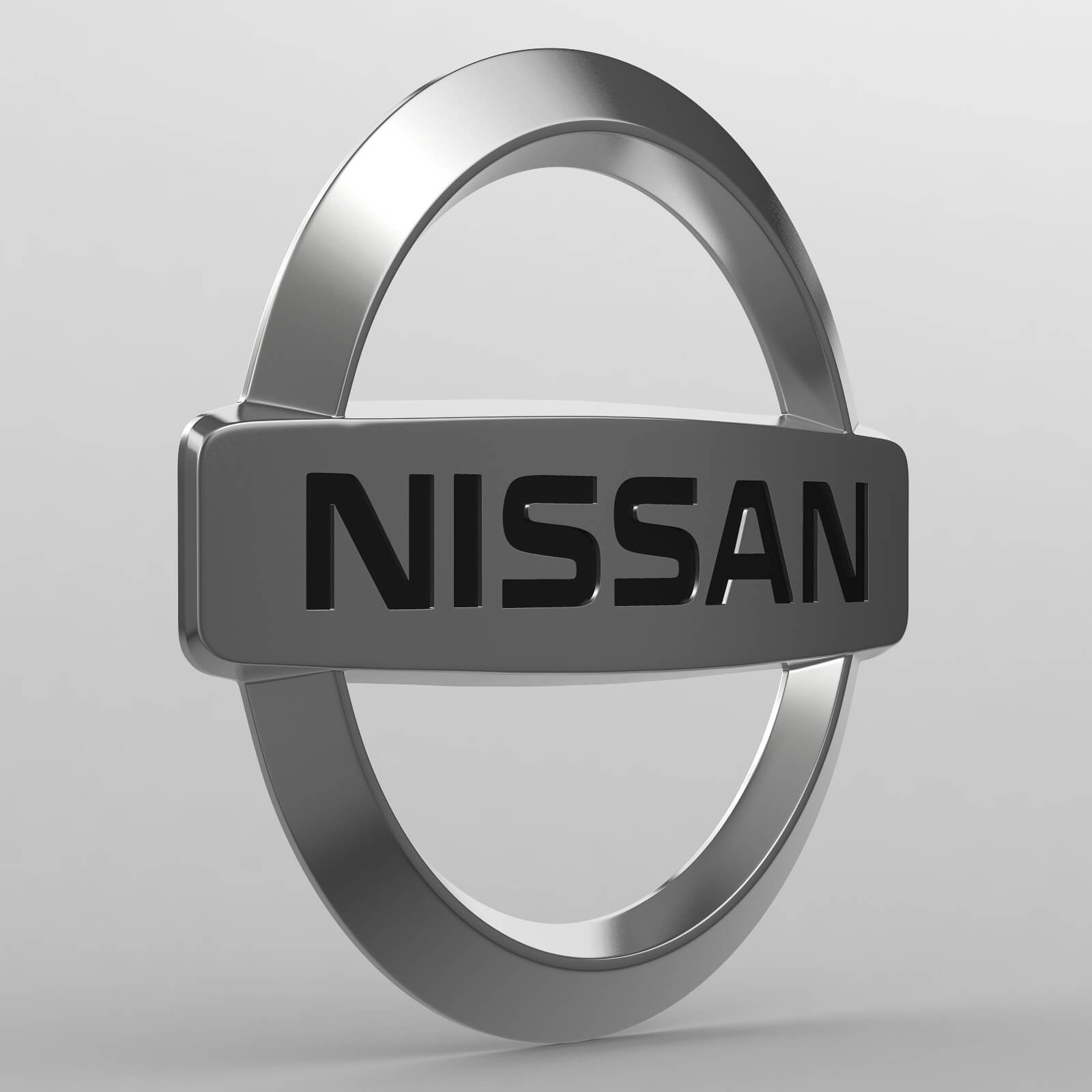 Nissan Logo 3D Model by 3d_logoman