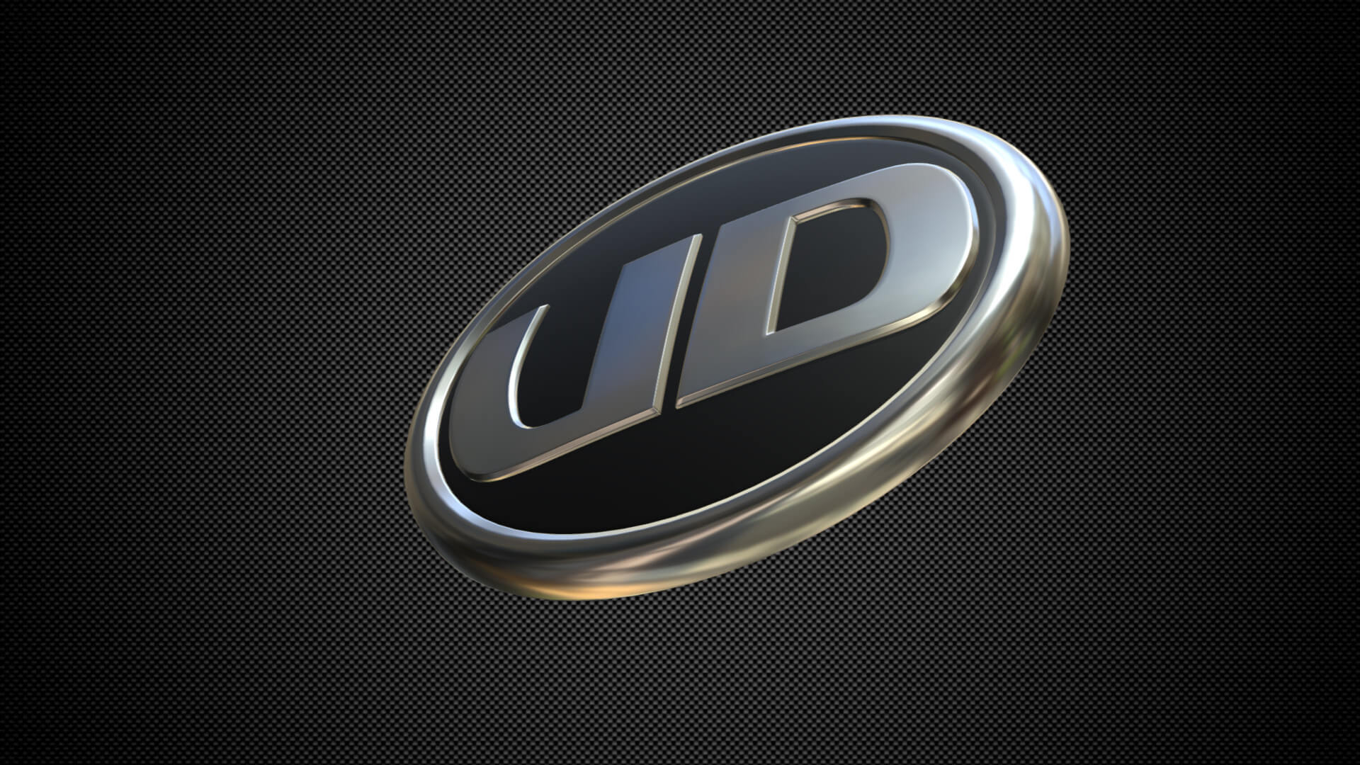 UD Logo - 3D Model by 3d_logoman