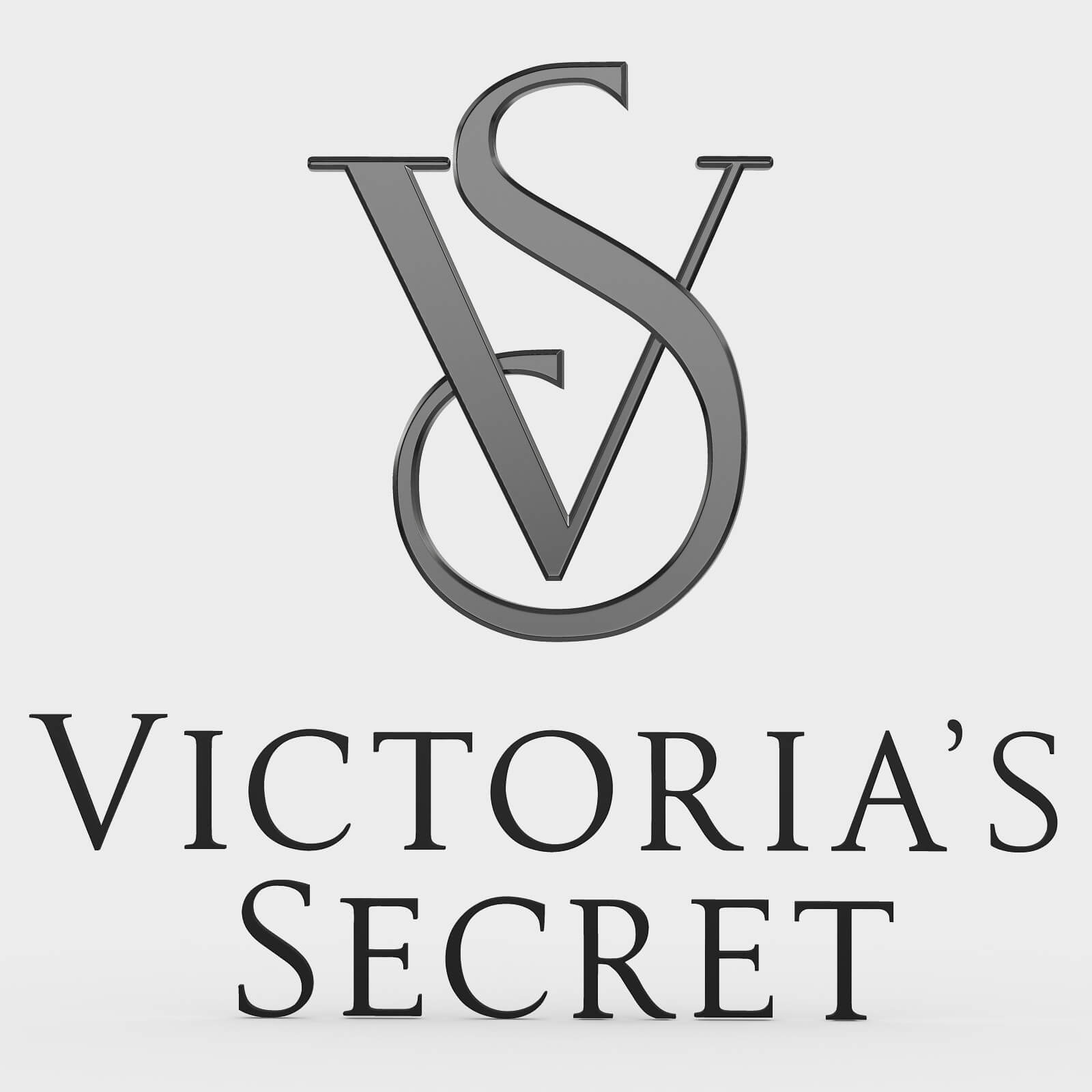 Victorias Secret Logo - 3D Print Model by 3d_logoman