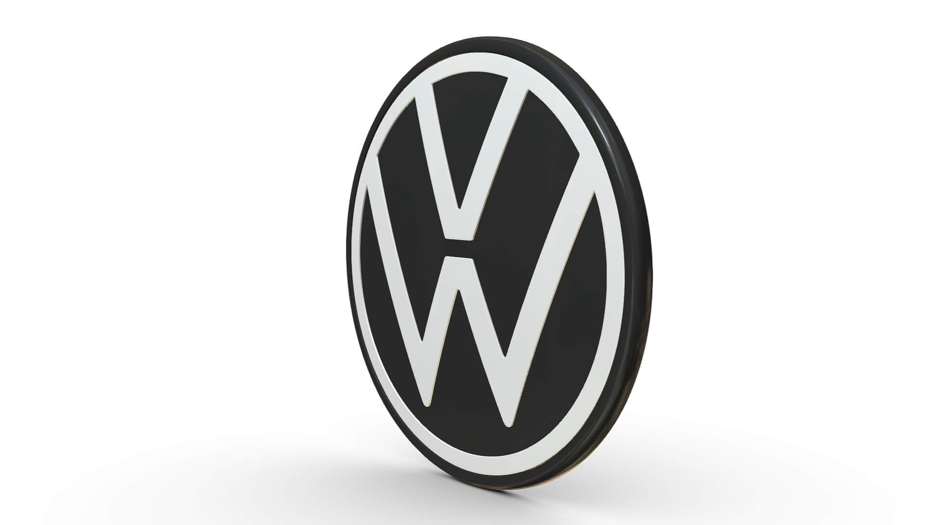 Volkswagen Logo 3d