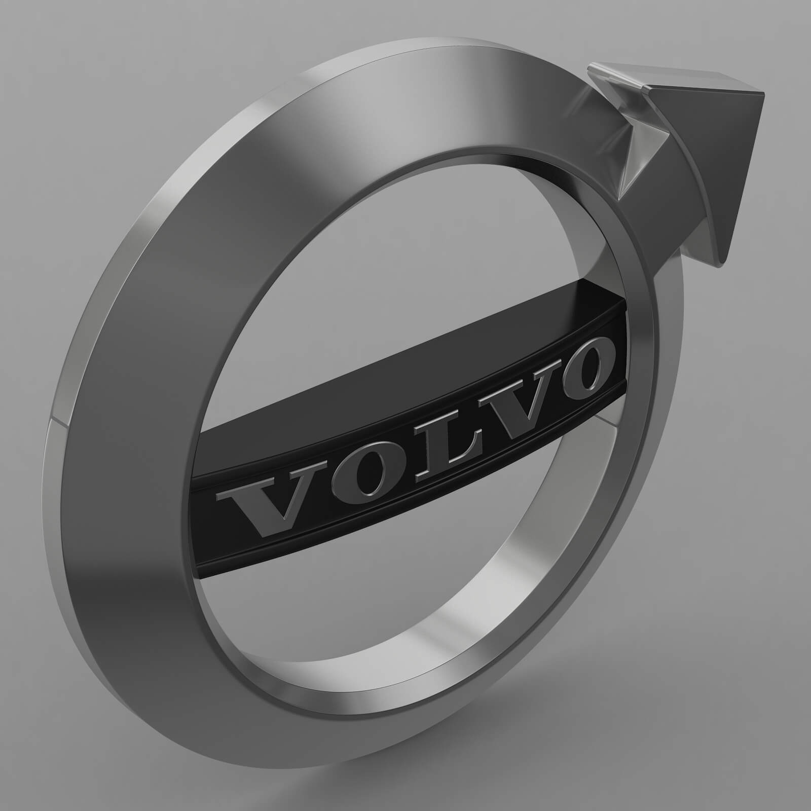 Volvo Logo - 3D Model by 3d_logoman
