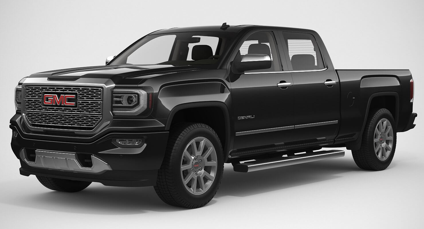 2018 GMC Sierra 1500 Denali 3D Model by 3dacuvision