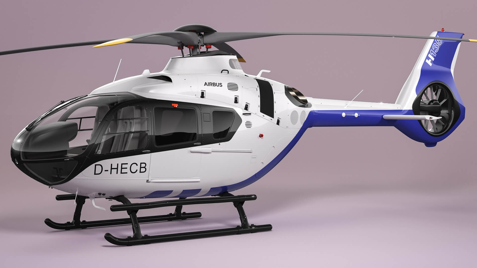 Airbus Helicopter H135 - 3D Model by 3dacuvision