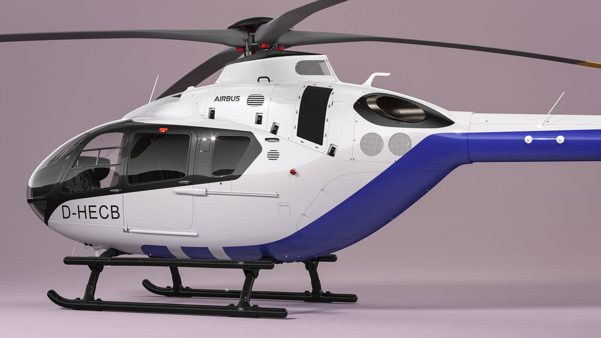 Airbus Helicopter H135 - 3D Model by 3dacuvision