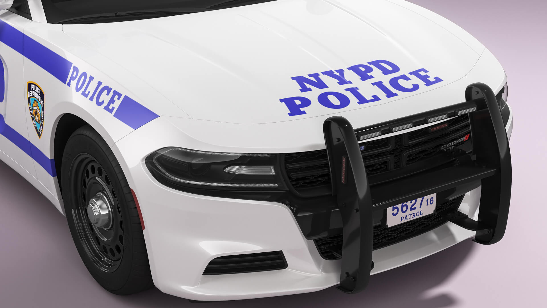 Voiture Miniature Dodge Charger NYPD 2006 à L'échelle 1:43 - Modèle Diecast Neuf Avec Boîte