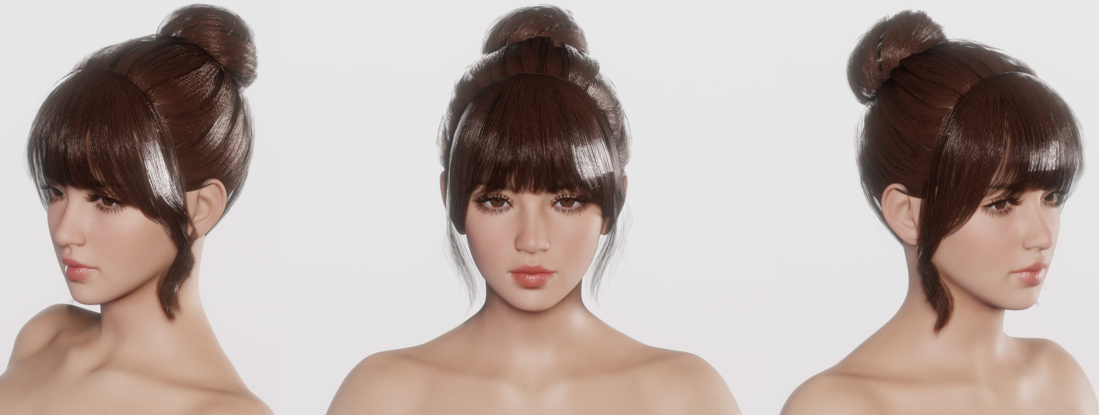 Cora: The Bikini Girl - 3D Model by 3DARTzone